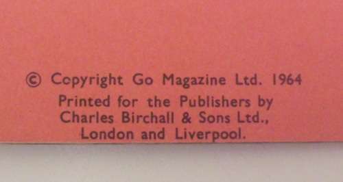 Book/magazine - Cliff Richard - 1963 x 4