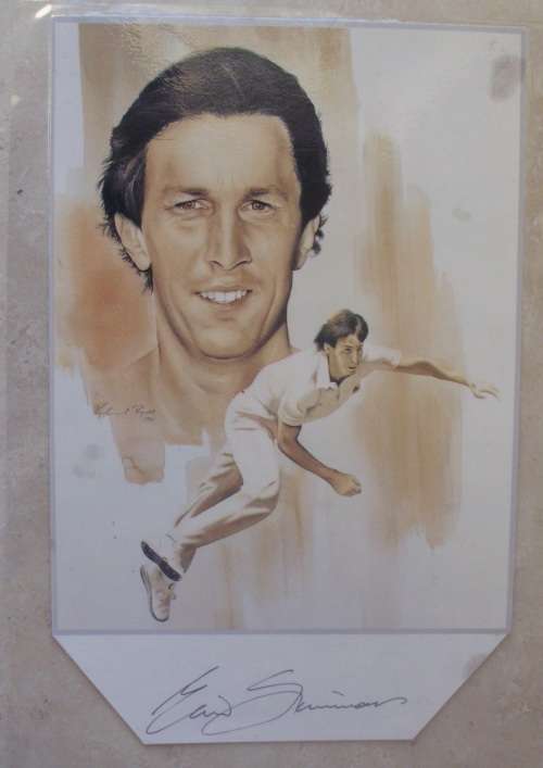 Autograph x 7 - Cricket - Eric Symons, Alan Kourie, etc