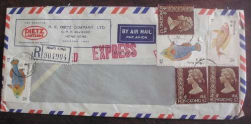 Stamp x 17 Envelopes - Mixed Worldwide