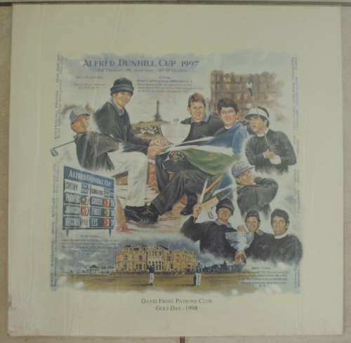 Poster - Alfred Dunhill Cup - 1997