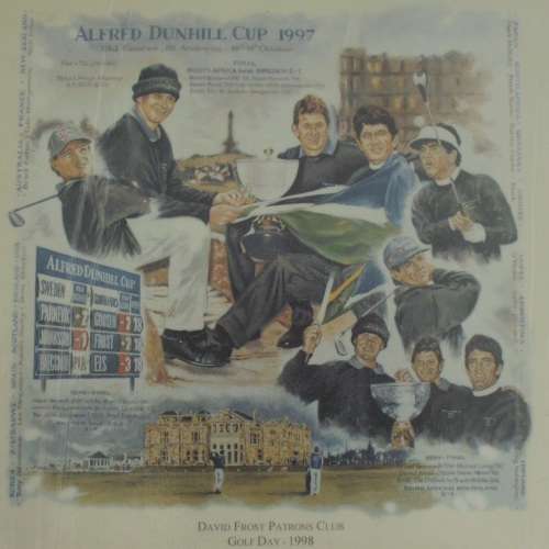 Poster - Alfred Dunhill Cup - 1997