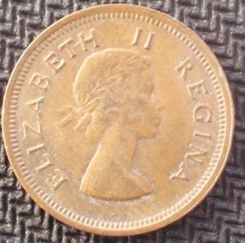 Coin - Union SA - Farthing 1953 - Ef - Rim Error
