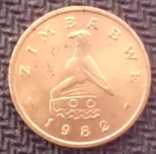 Coin - Zimbabwe 1 Cent 1982 - UNC - 01 - Rare