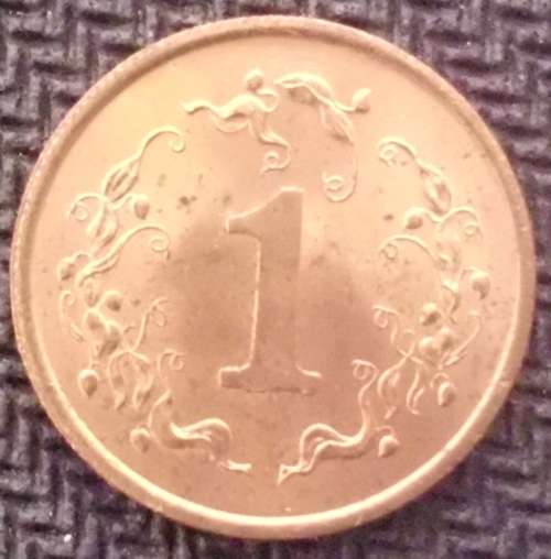 Coin - Zimbabwe 1 Cent 1982 - UNC - 02 - Rare