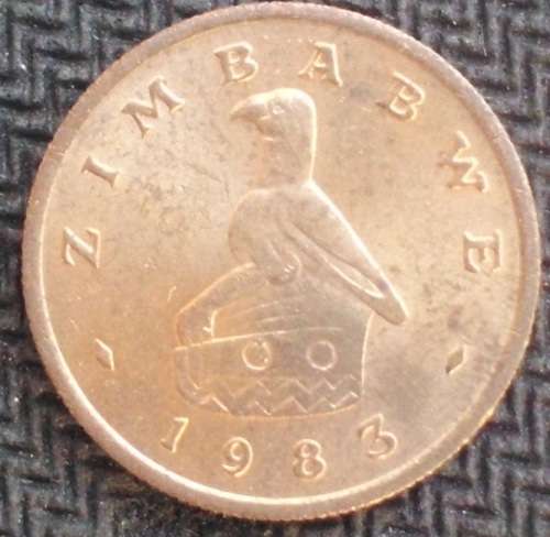 Coin - Zimbabwe 1 Cent 1983 - AU - 01 - Rare