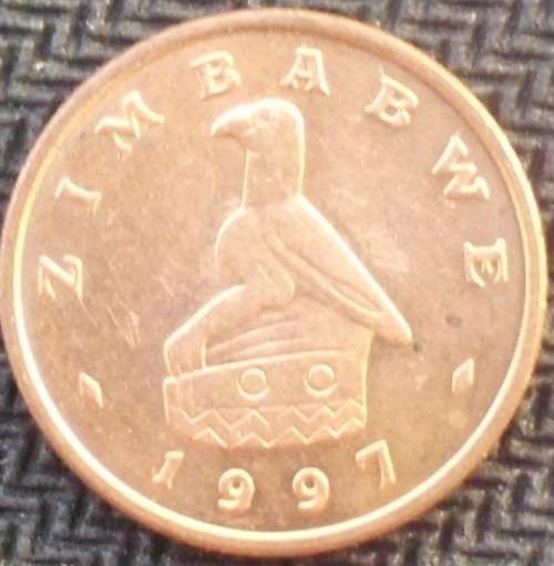 Coin - Zimbabwe 1 Cent 1997 - EF - Rare