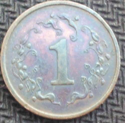 Coin - Zimbabwe 1 Cent 1980 - EF - Rare