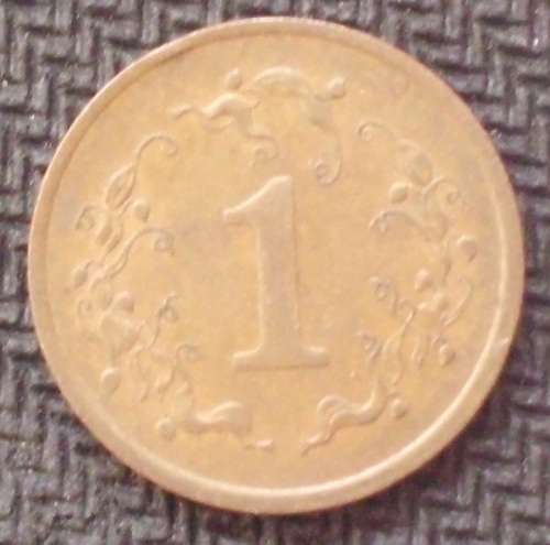 Coin - Zimbabwe 1 Cent - 1988 - EF - Rare