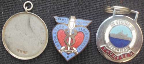 Keyrings x 3 - Vintage