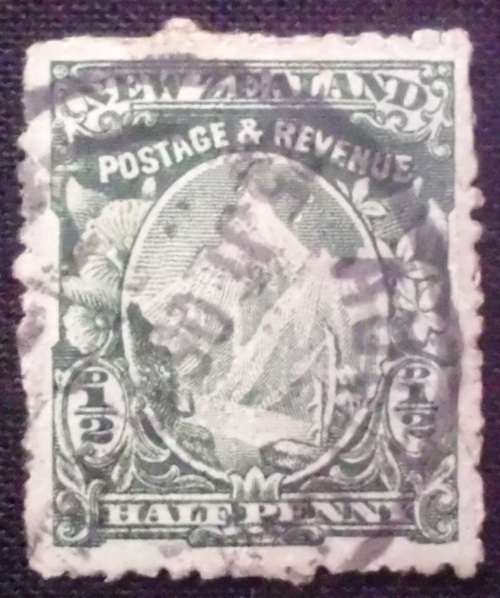 Stamp - New Zealand - 1898 - SG23 - used