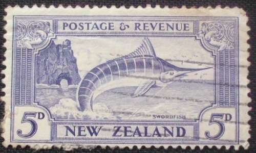 Stamp - New Zealand - 1935 - 5d - used