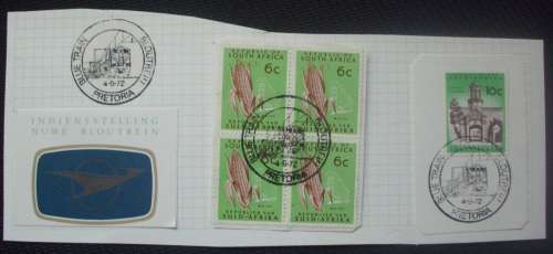 Stamp - RSA - BlueTrain 1972 - used