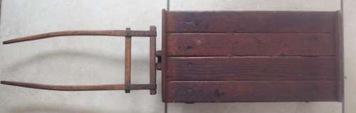 Wooden Wagon - Vintage - Solid Wood