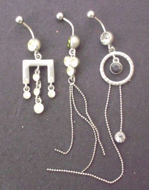 Belly Rings - Assorted - Surgical Steel - D