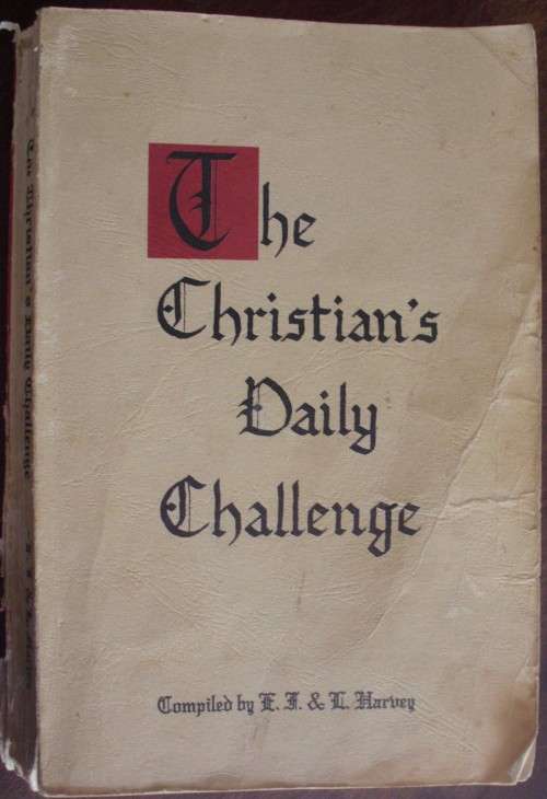 Bible/Book - The Christians Daily Challenge - 1995