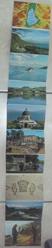 Postcards  x 10 - Sea Of Galileo - Unused