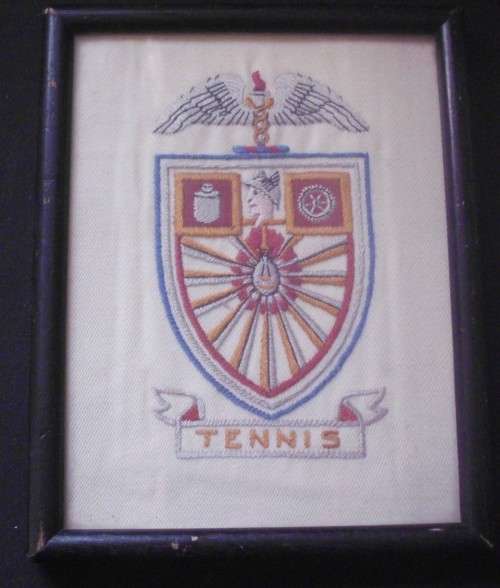 Tennis Plaque - Vintage - Unknown