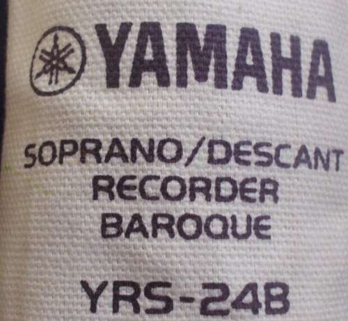 Flute - Yamaha - Soprano - Recorder