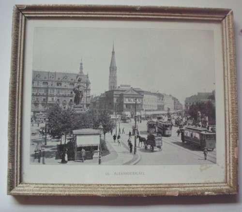 Print/Photograph - Antique - Alexanderplatz - East Berlin