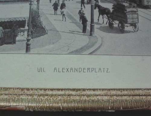 Print/Photograph - Antique - Alexanderplatz - East Berlin
