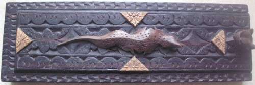 Wooden set - Chopsticks In Carved Holder