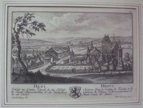 Print - Hegi/Hegui- Antique - B&W