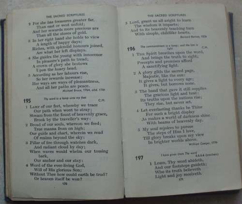 Bible - The Baptist Church Hymnal - 1933