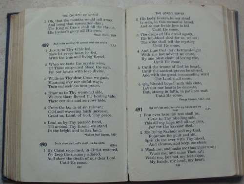 Bible - The Baptist Church Hymnal - 1933