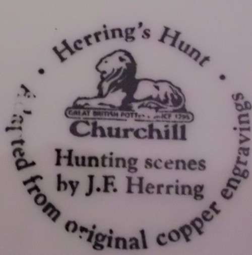Plate - Fox Hunting - UK