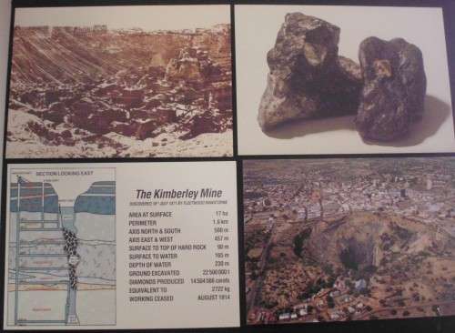 Postcard x 4 - Kimberley Hole - Vintage - Unused