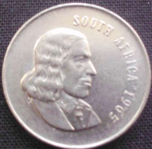 Coin RSA - 20 Cent 1965 - English - AU