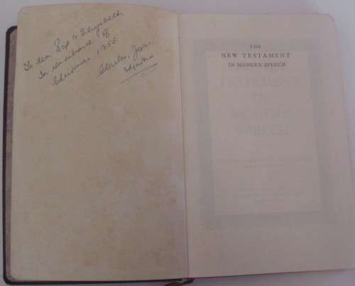 Bible - The New Testament In Modern Speech - Undated