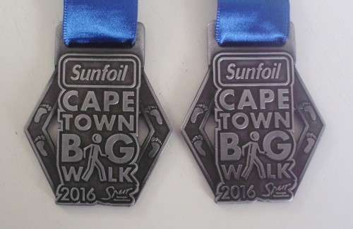 Medals - Big Walk - 2016