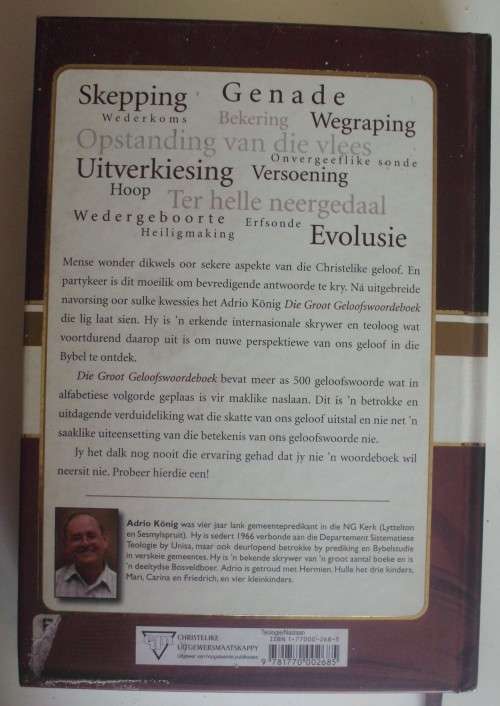 Bible - Die Groot Geloofswoordeboek - 2006 - Perfect