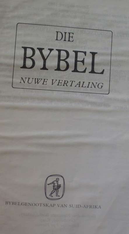 Bible - Die Bybel -  Nuwe Vertaling - 1988