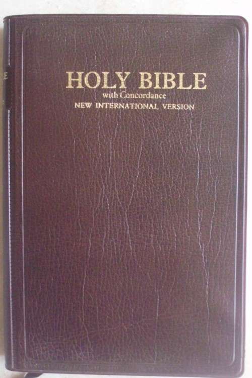 Bible - The Holy Bible - NIV + Concordance - 1989