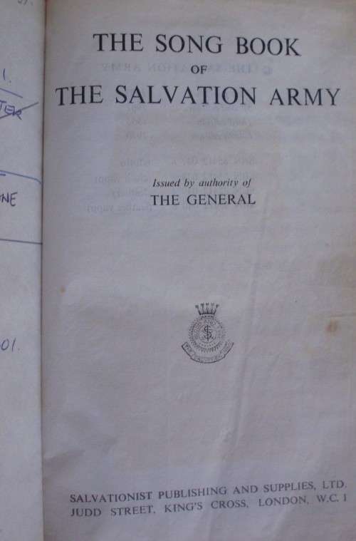 Bible - A Hundred Years Of War - Salvation Army - + 2 Songbooks