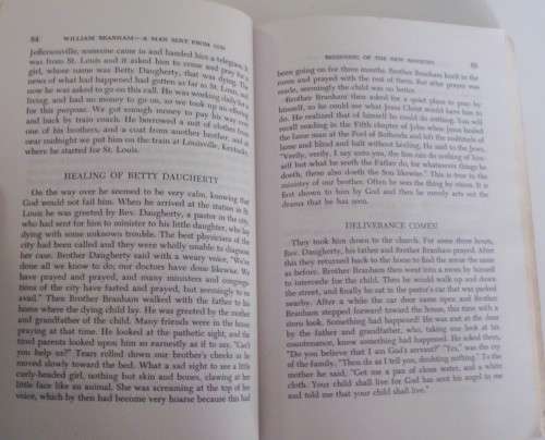Bible - A Man Sent From God/The Revelation Of The Seven Seals - William Branham