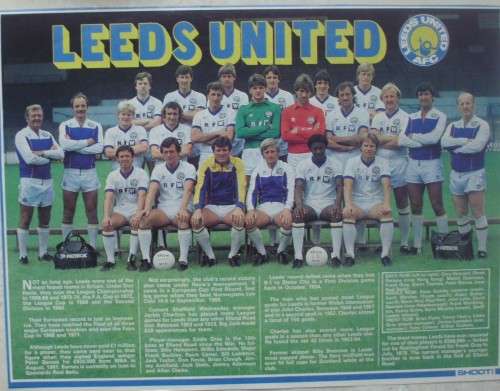 Poster - Leeds United x 2 + Soccer Memorabilia