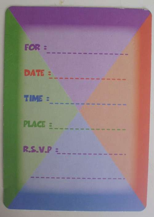 Invitation Cards - Lot Of 65 - Unused
