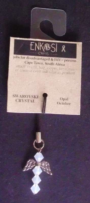Swarovski Pendant - Opal x 4