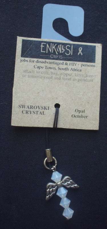 Swarovski Pendant - Opal x 4