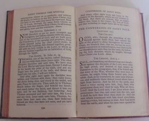 Bible - Common Prayer Book x 2 - Pocket - Vintage