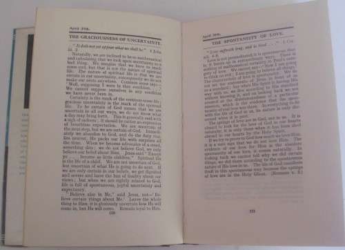 Bible/Book - My Utmost For His Highest - Oswald Chambers - 1967