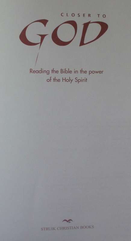 Bible/Book - Closer To God - 2001