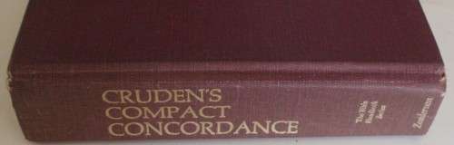 Bible - Crudence Compact Concordance - 1981
