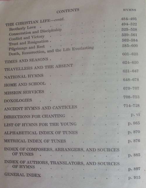 Bible/Hymnary - The Church Hymnary - 1927 - Rare