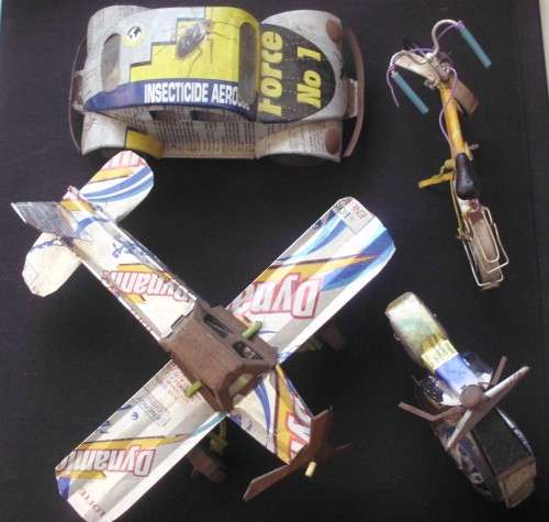 African Art - Transport - Car, Plane, Bike, Scooter