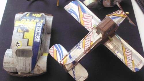 African Art - Transport - Car, Plane, Bike, Scooter