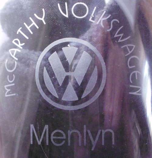 Wiskey Glasses x 2 - VW - In Wooden Box - Gift Set
